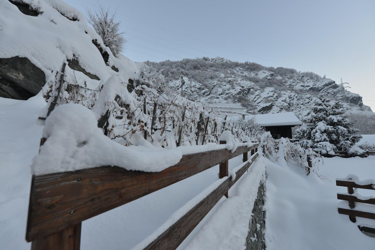 Au Berceau Du Bien-Etre Villa Chambave Exteriör bild